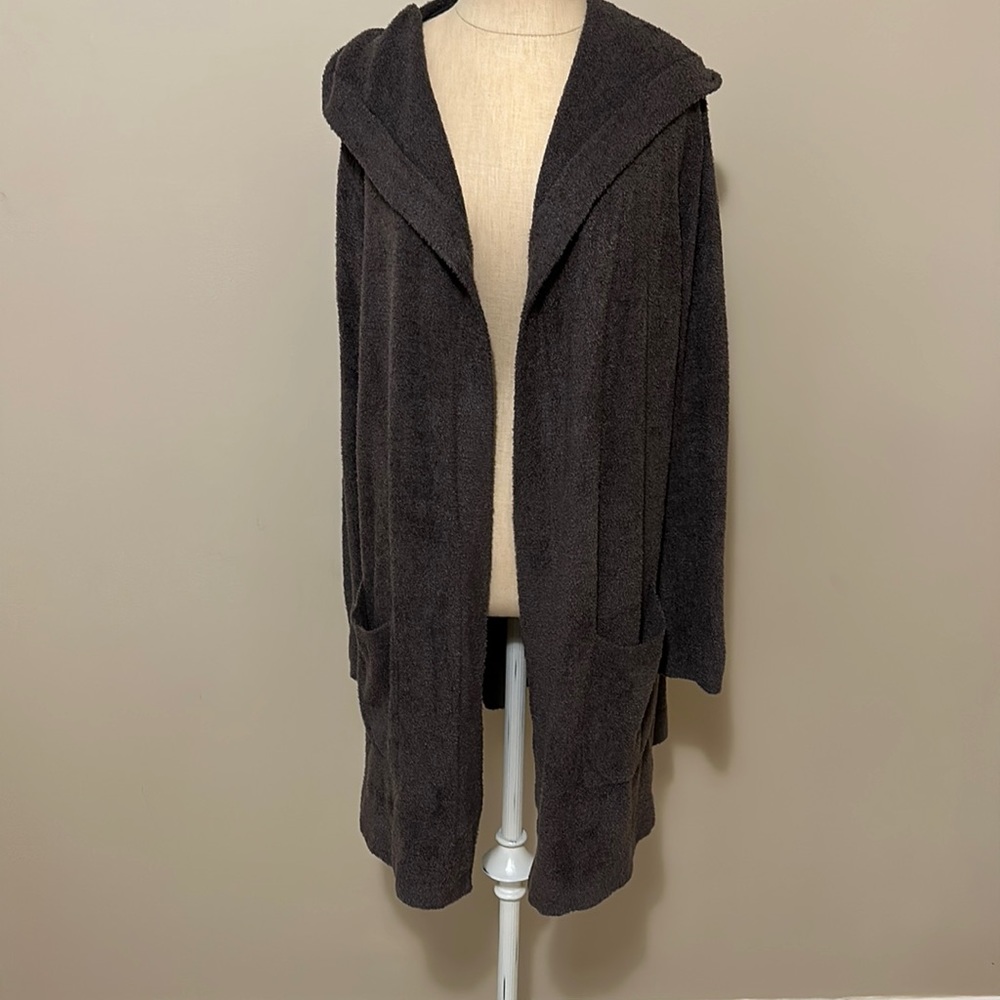 Barefoot Dreams Hooded cardigan